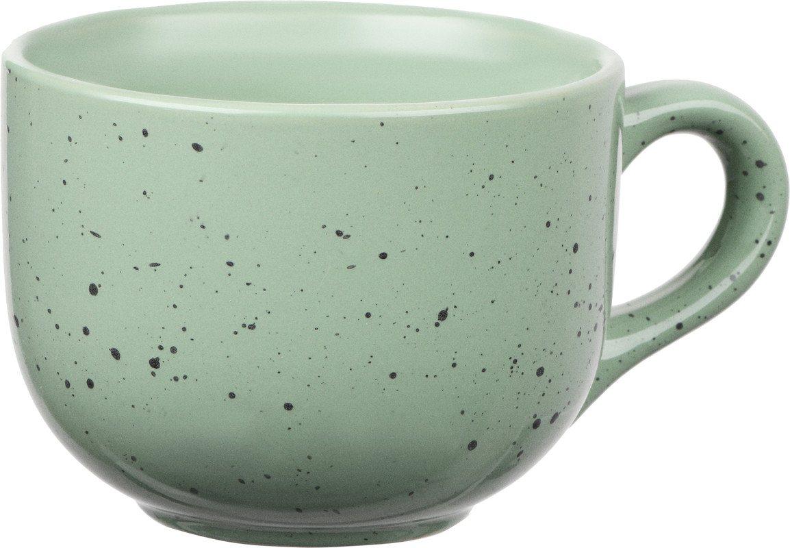 Чашка ARDESTO Bagheria Pastel green Зелений 480 мл (AR2948GGC)